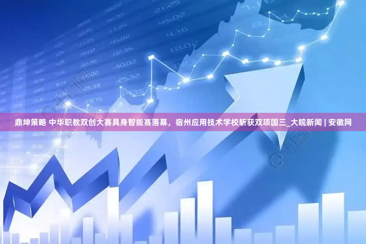 鼎坤策略 中华职教双创大赛具身智能赛落幕，宿州应用技术学校斩获双项国三_大皖新闻 | 安徽网